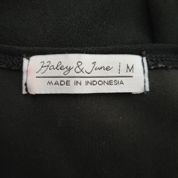 Butterfly Print Sheath Mini Dress M Black Pink Sleeveless Tank 90s Y2K Mean Girl - Picture 12 of 13